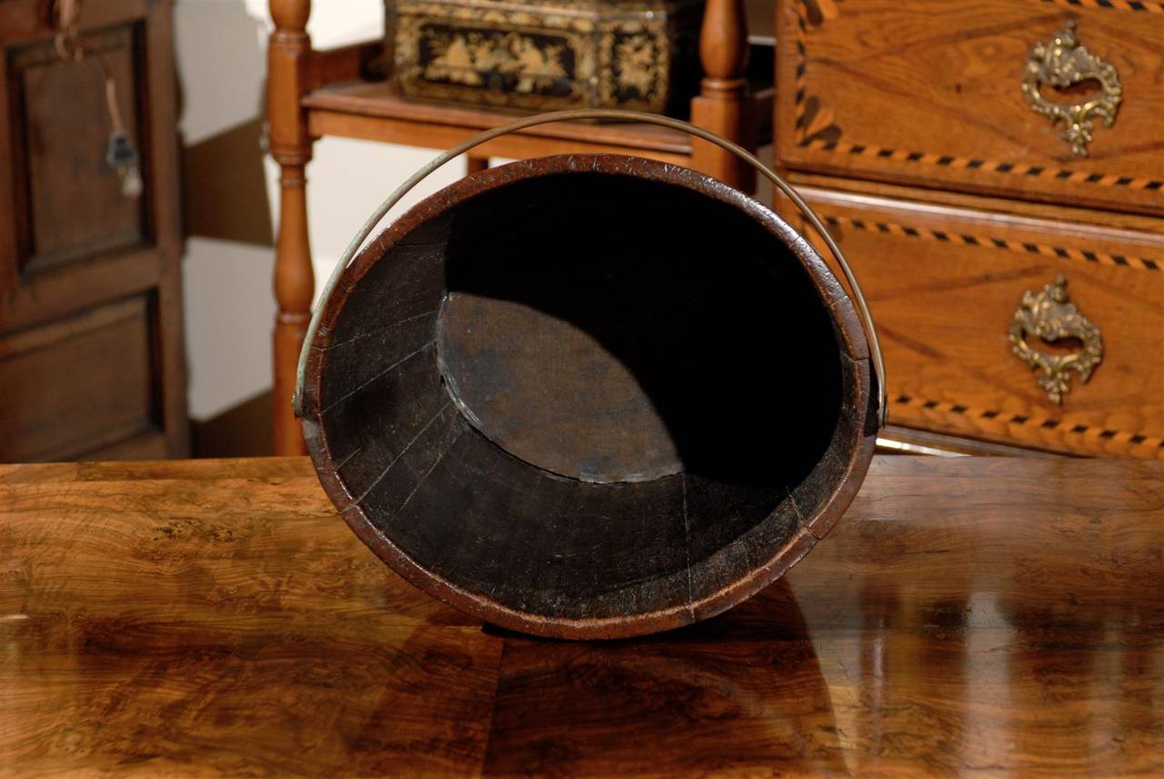 Oval Wooden Bucket 2