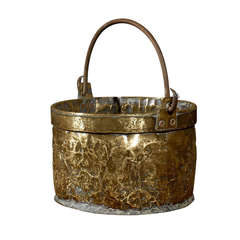 Early Brass Bucket