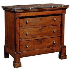 French Marble-Top Commode French Marble-Top Commode