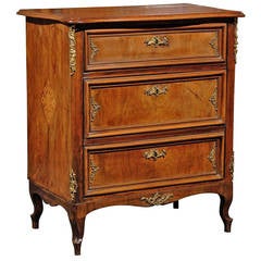 Small French Commode with Three Drawers Small French Commode with Three Drawers