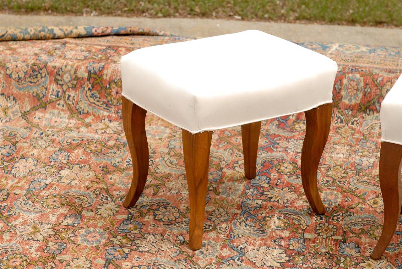 20th Century Pair of French Stools