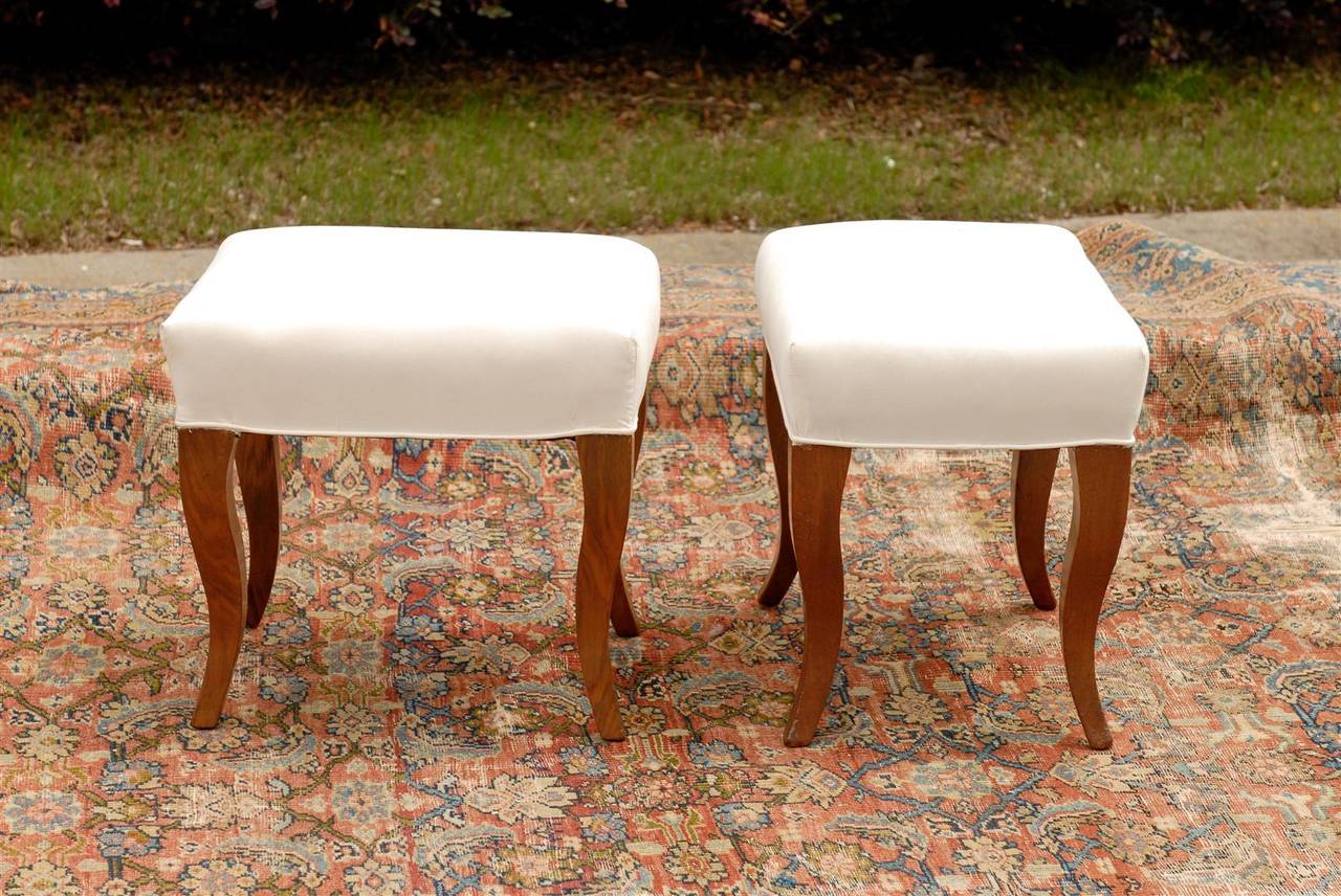 Pair of French Stools 1