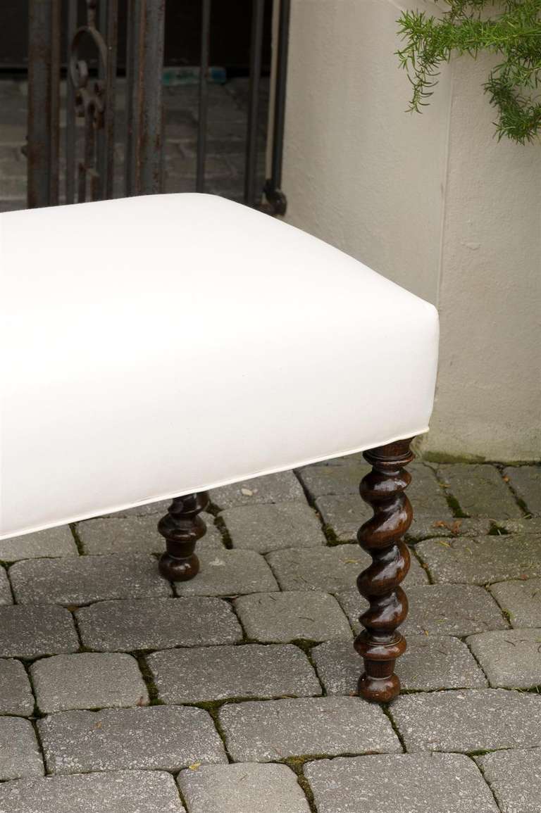 Long Barley Twist Bench 2