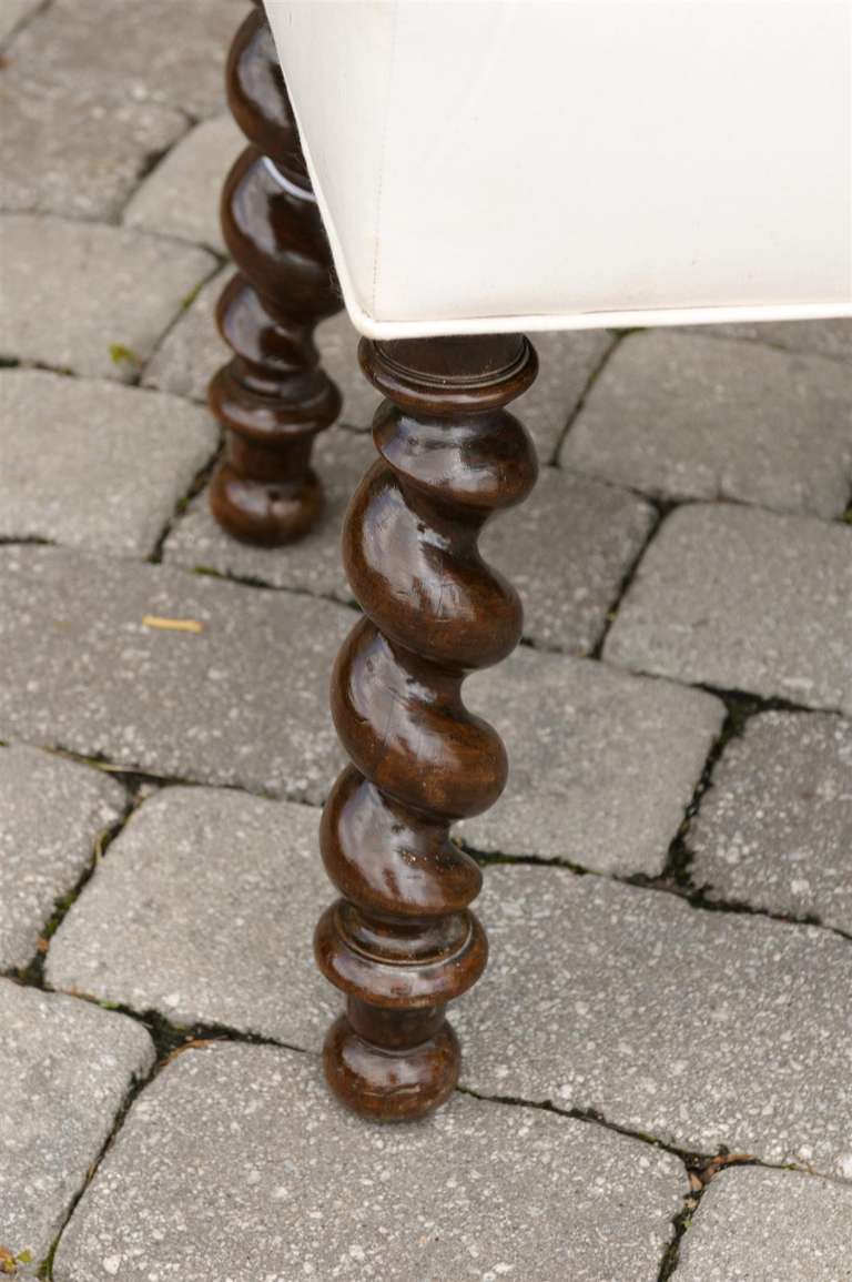 Long Barley Twist Bench 3