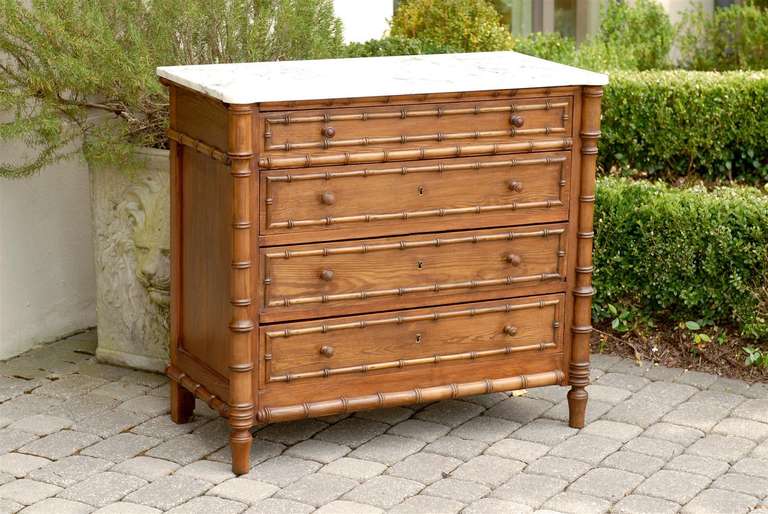 Faux Bamboo Chest 2
