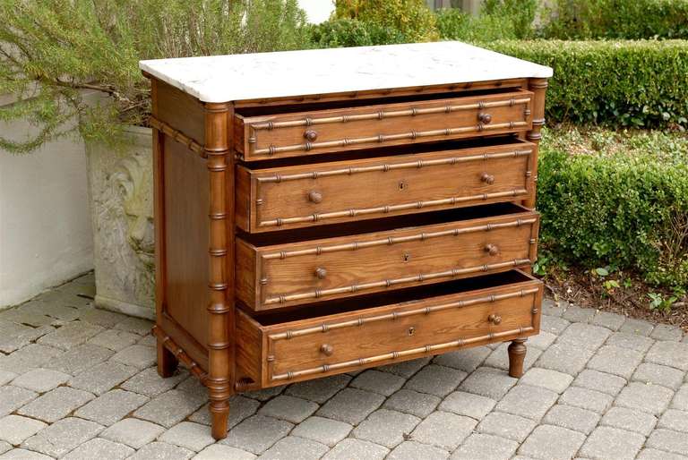 Faux Bamboo Chest 1
