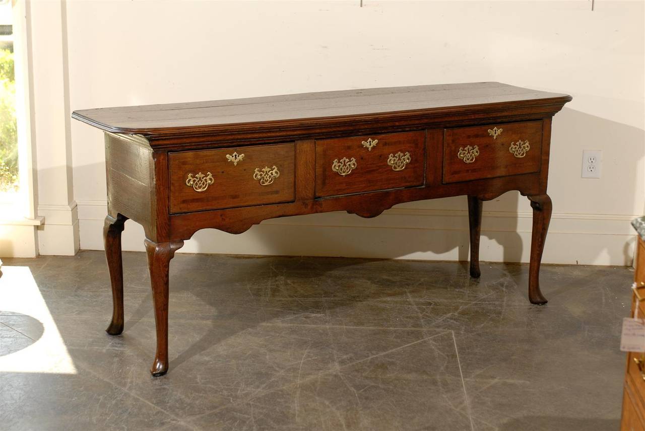 English Oak Server/Dresser Base