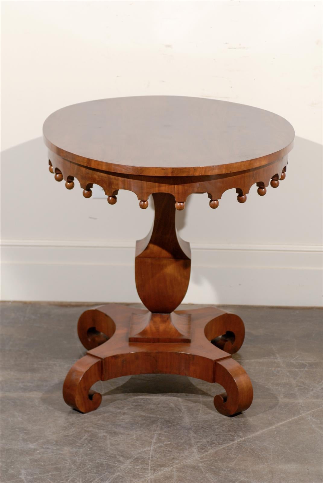 Oval Pedestal Table 3