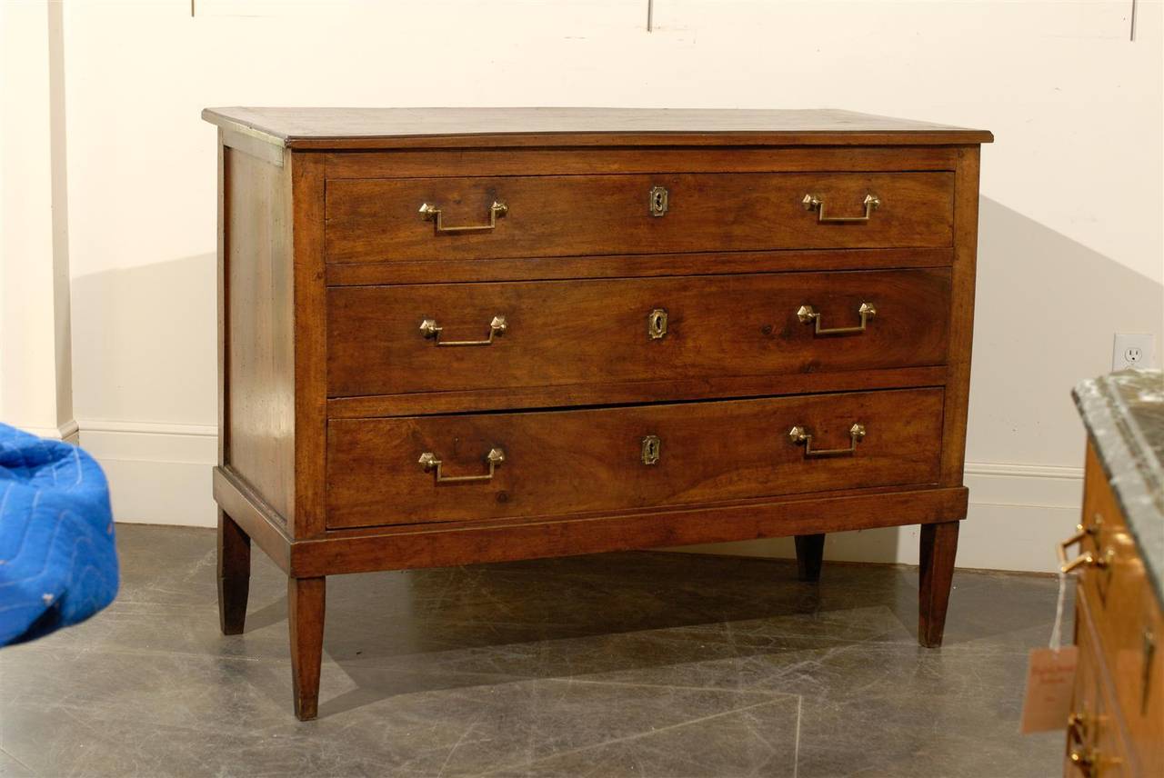 French Walnut Commode