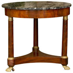 Antique French Round Table
