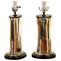 Antique Pair of Mercury Lamps
