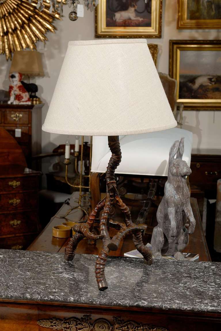 Antler Lamp