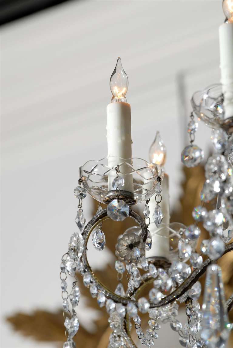 Italian Crystal Chandelier 5