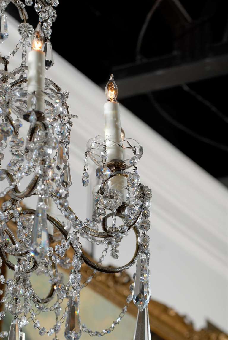 Italian Crystal Chandelier 3