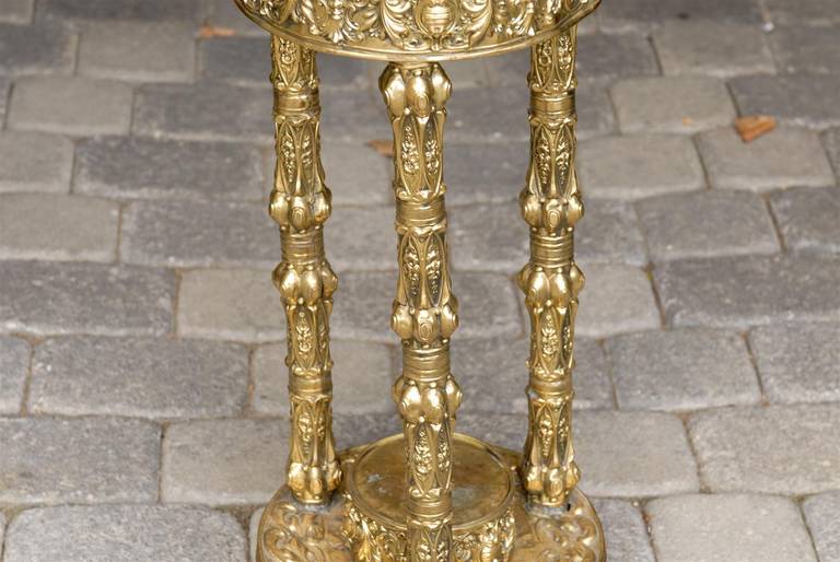 English Brass Umbrella Stand at 1stdibs