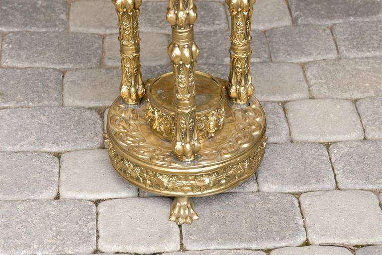 English Brass Umbrella Stand at 1stdibs