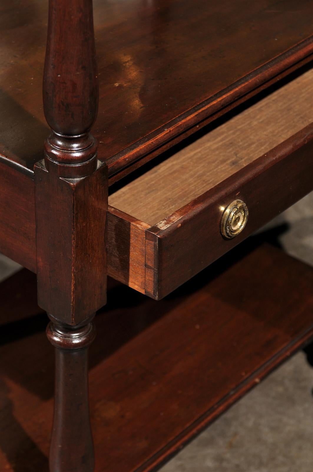 Mahogany English Trolley or Server