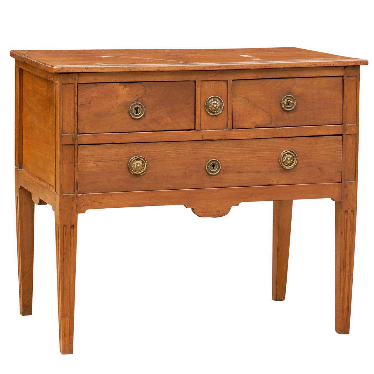 French Commode with Three Drawers at 1stdibs