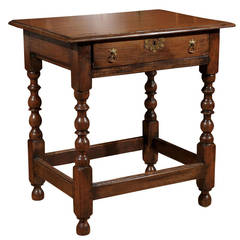 English Oak Side Table English Oak Side Table