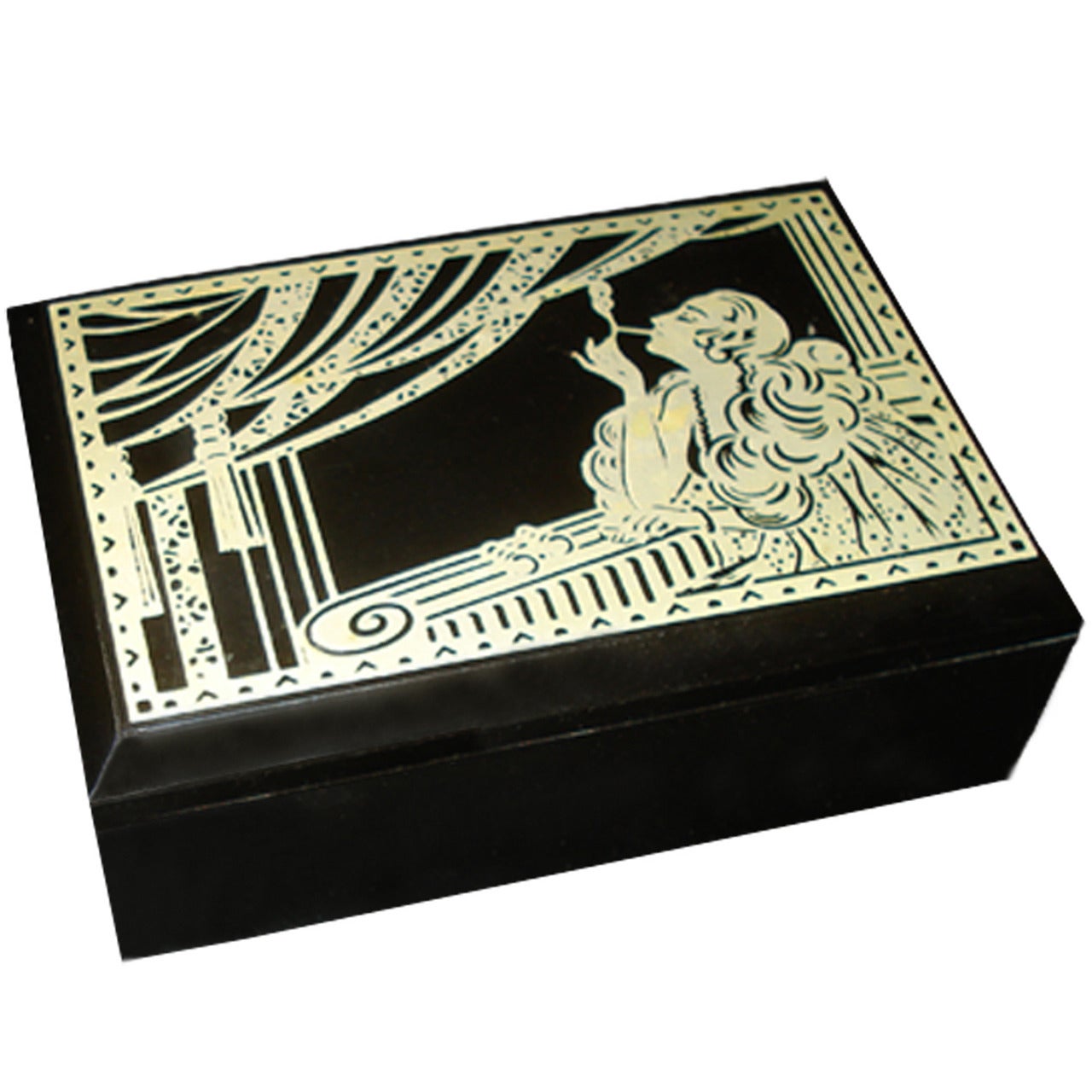 Art Deco Bakelite Cigarettes Box