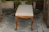 French Cabriole Leg Bench at 1stdibs