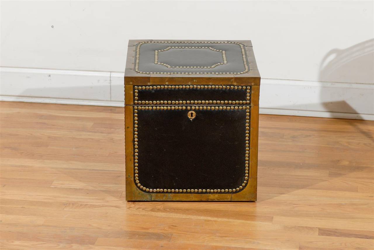 Leather and Brass Trunk 2