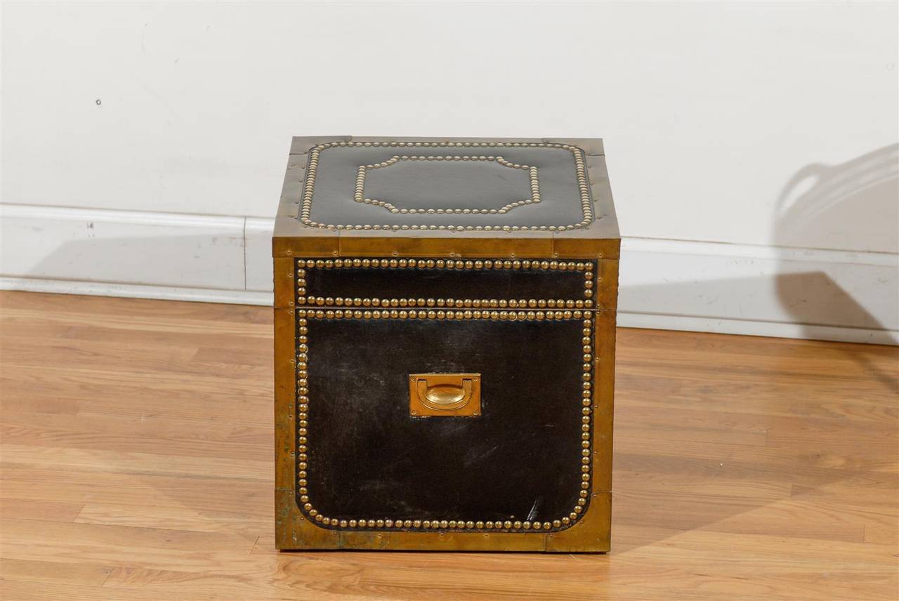 Leather and Brass Trunk 3