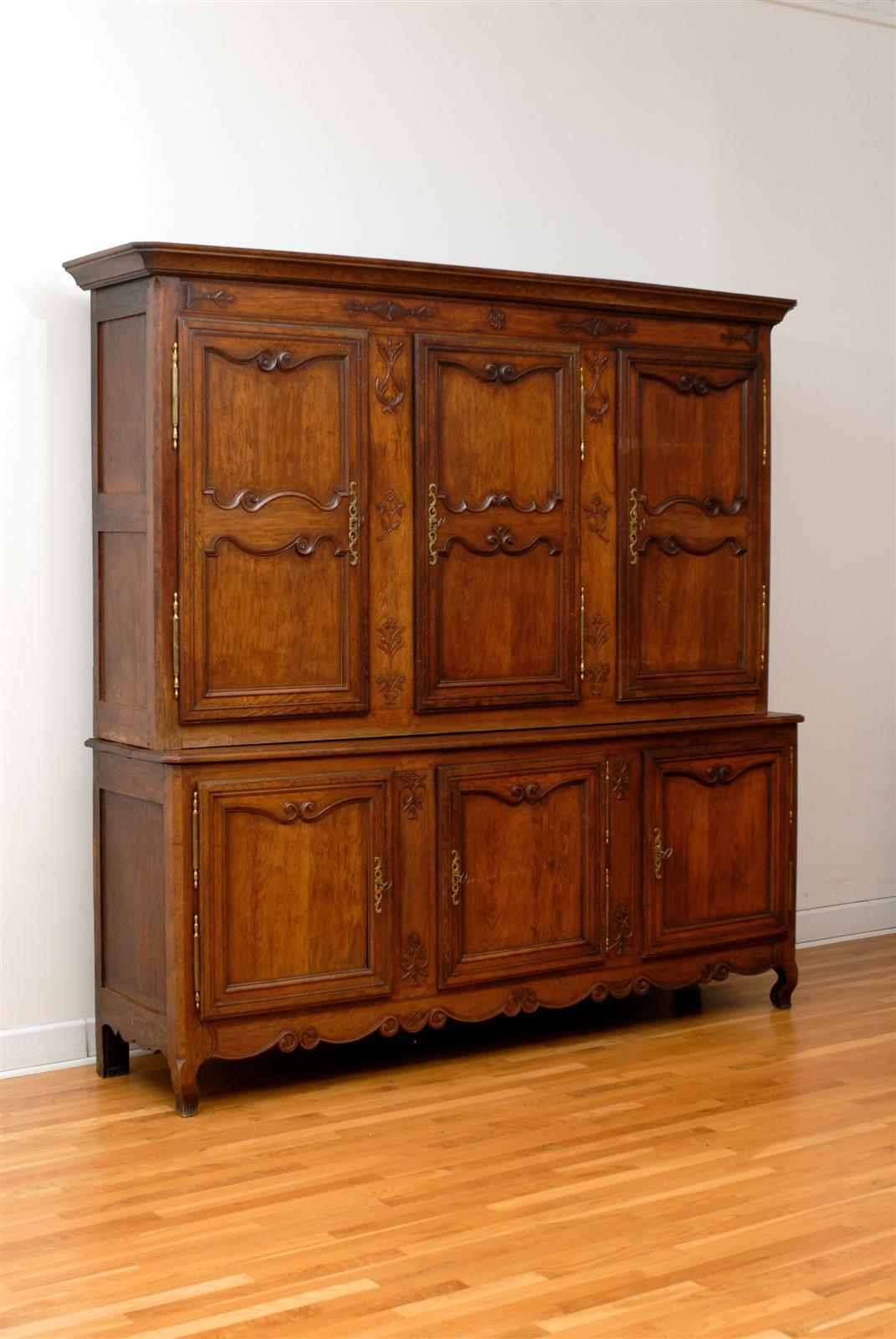 large cabinet with doors