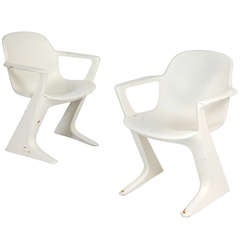 Ernst Moecki 70's Fiberglass Chairs