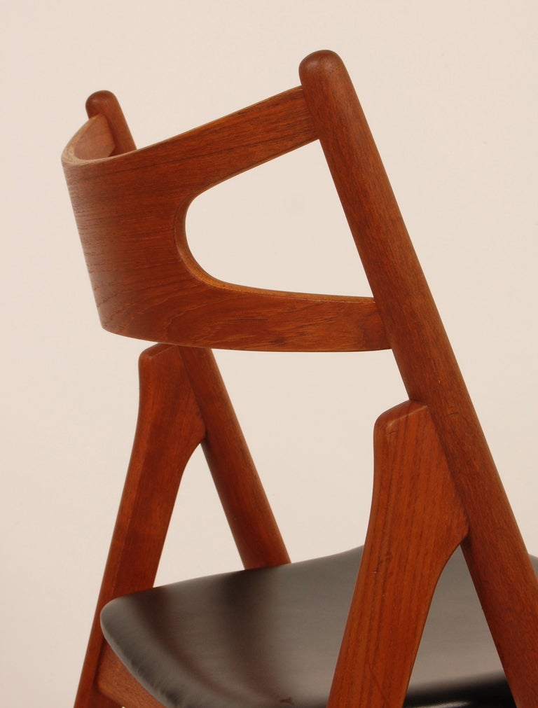 Hans Wegner Sawback Chairs CH 29 2