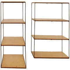 California Modern Iron Shelves