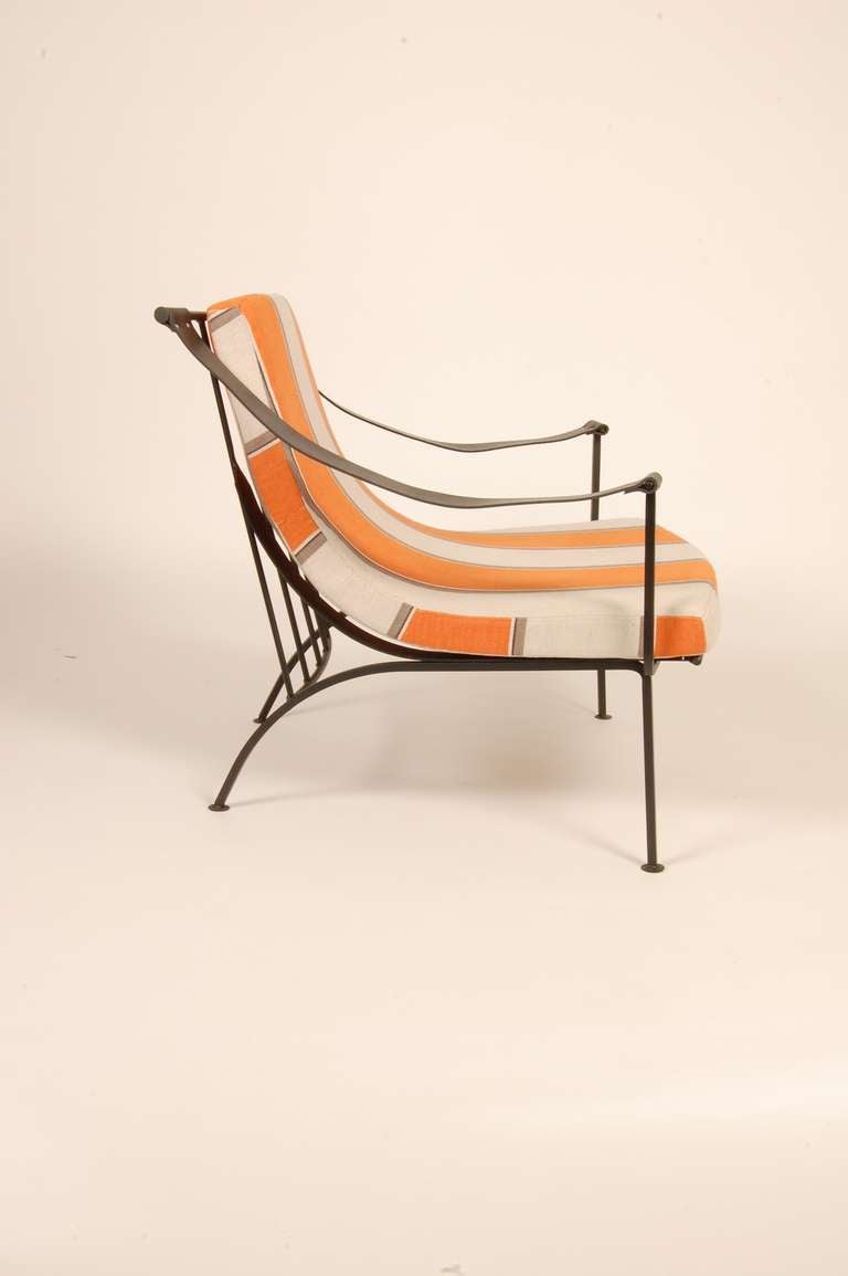 Modernist Iron Lounge Chairs 3
