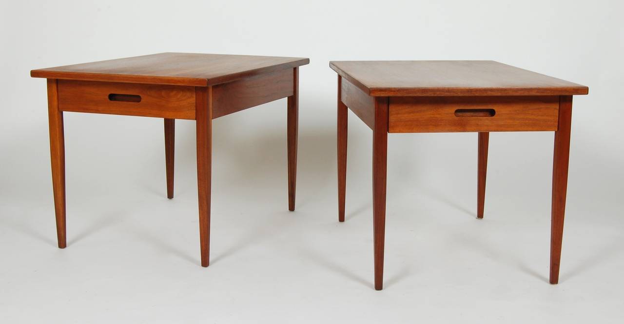 Mid-Century Modern California Modern Side Tables