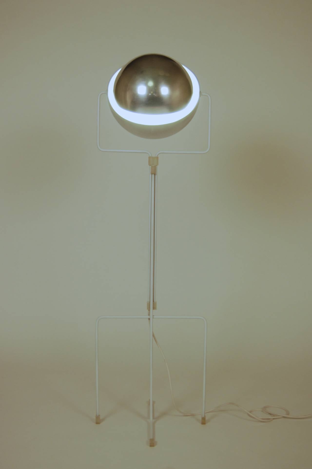 Modernist RAAK Eclipse Floor Lamp, 1960s 1