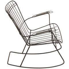 Iron Modernist Rocker