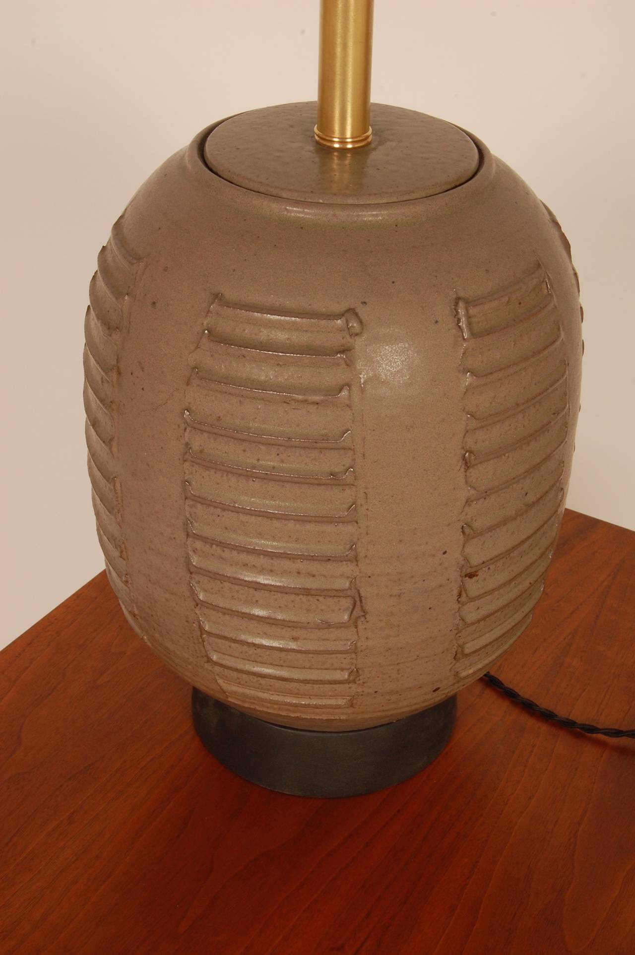 Mid-20th Century Bob Kinzie Studio Lamp