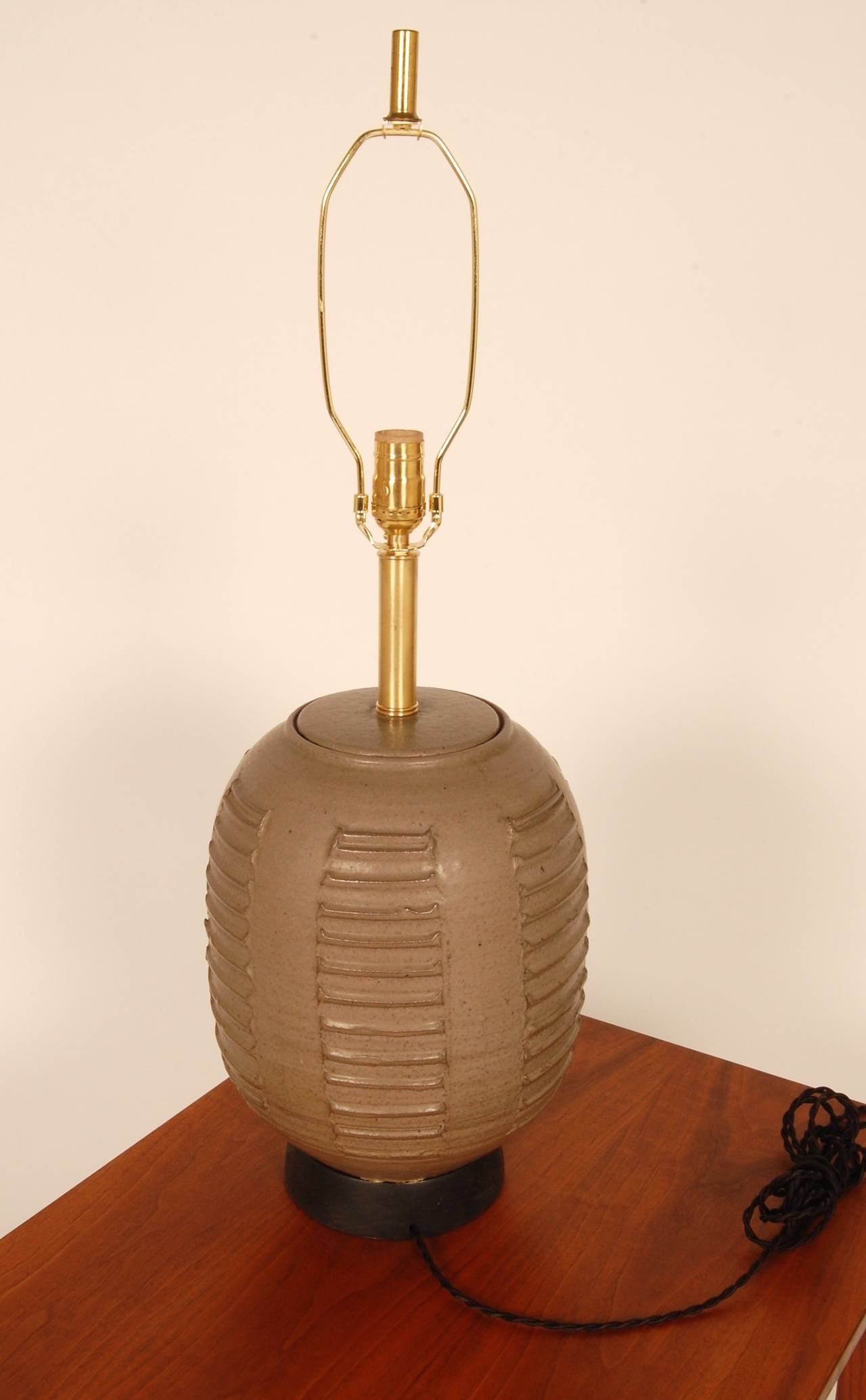Ceramic Bob Kinzie Studio Lamp