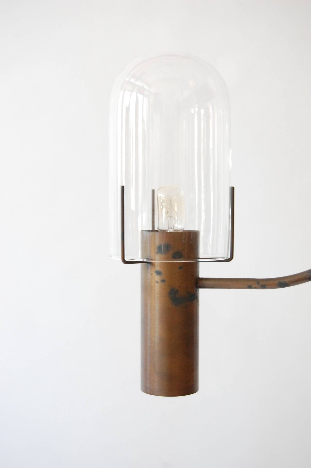 Brass Stuart Barnes Hanging Lamp