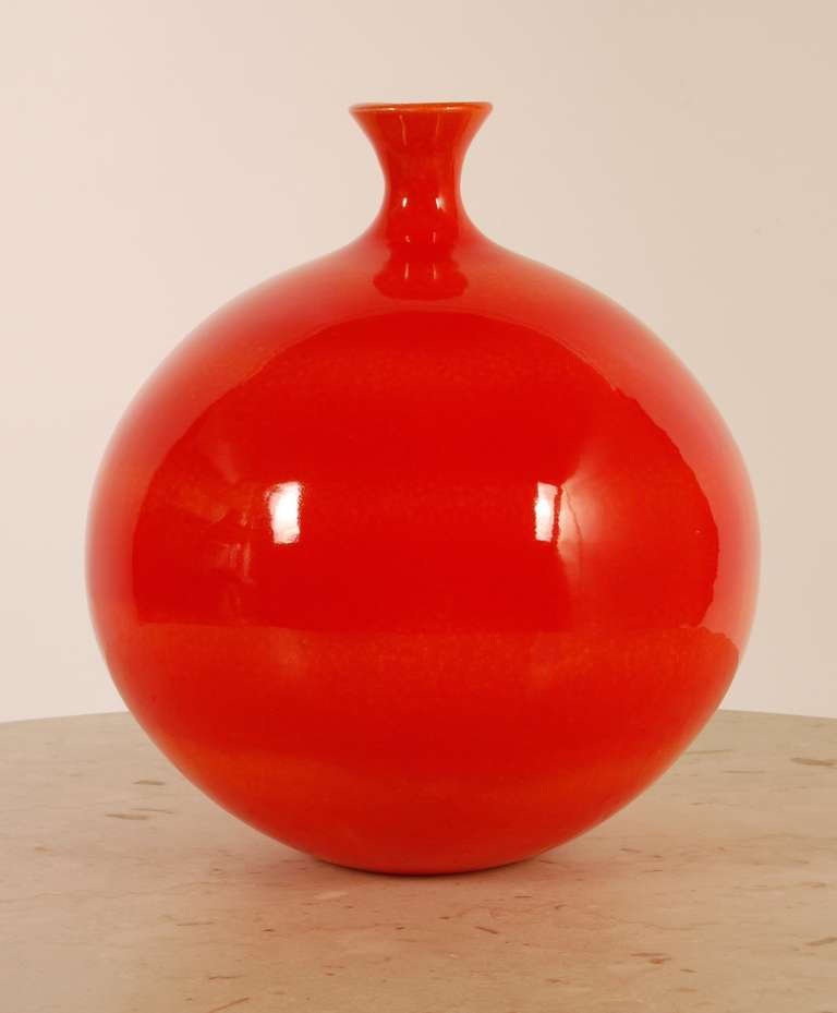 Mid-20th Century Jame Lovera Bottle Vase