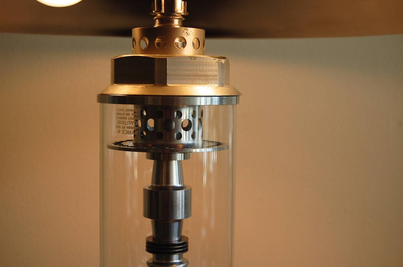 Late 20th Century Machine Age Jet Lamp