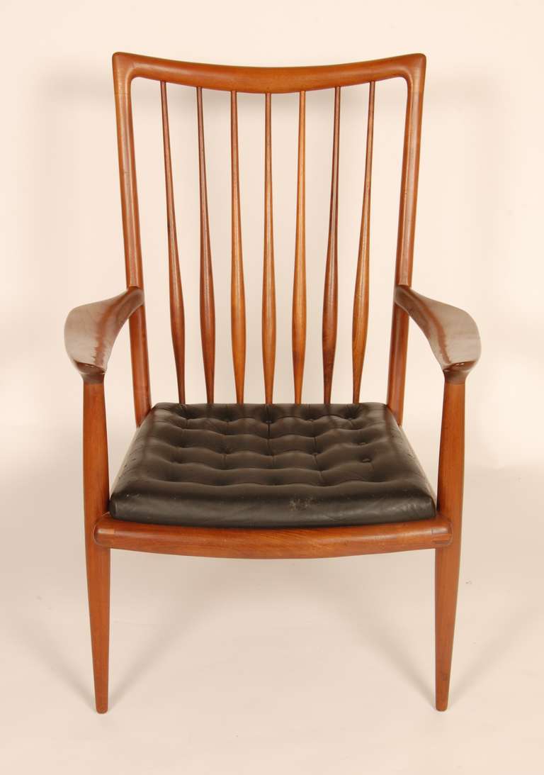 American Sam Maloof (1916-2009) Lounge Chair