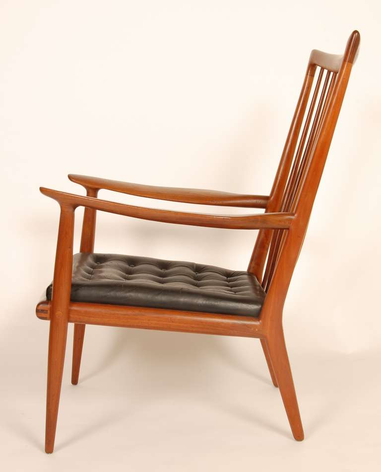 Walnut Sam Maloof (1916-2009) Lounge Chair