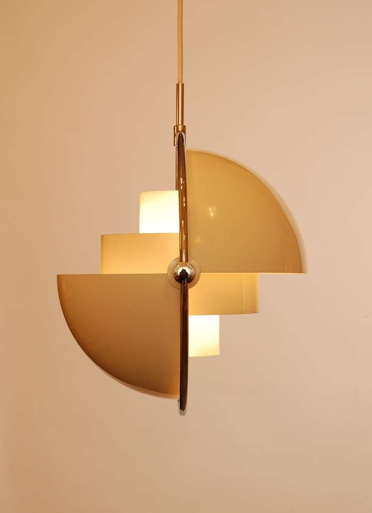 Scandinavian Modern Louis Weisdorf Lyfa Multi-Lite Lamp