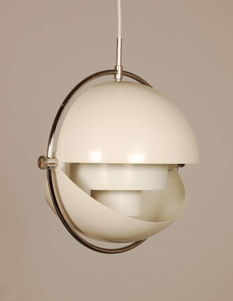 Late 20th Century Louis Weisdorf Lyfa Multi-Lite Lamp