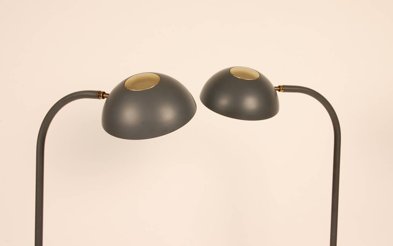 Brass Lightolier Floor Lamps