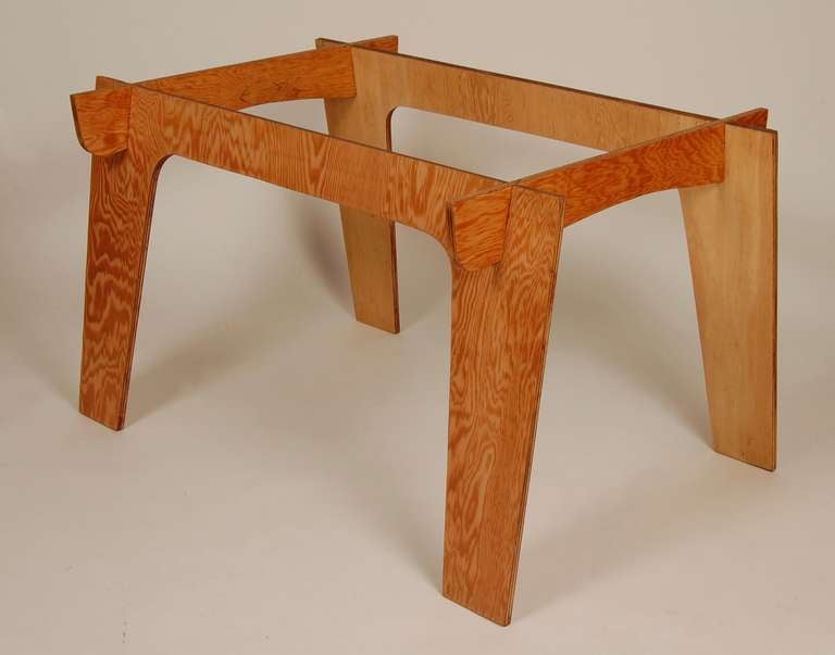 Constructivist Plywood Table 3