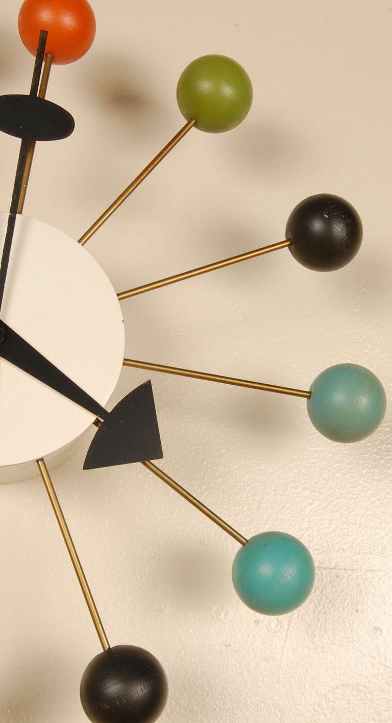 Mid-20th Century George Nelson Ball Clock