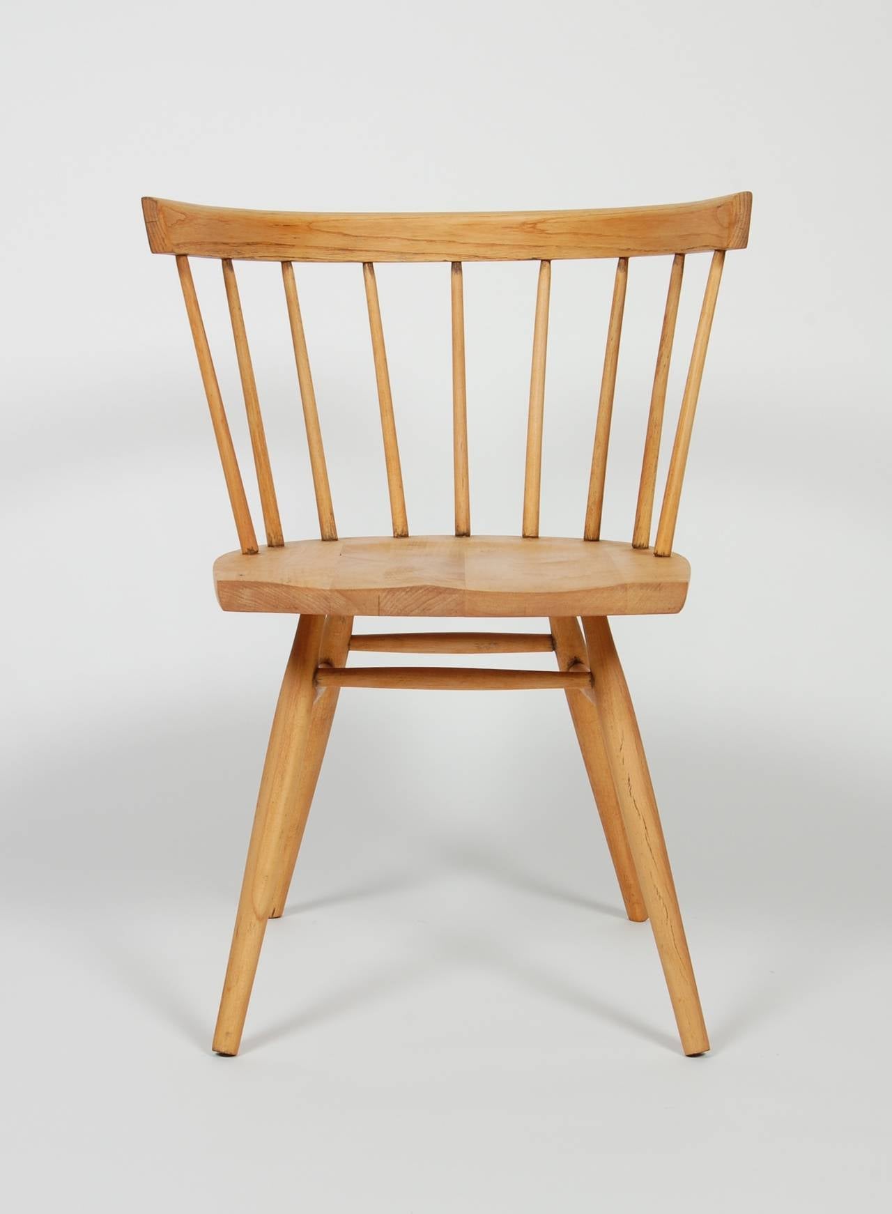 Maple George Nakashima Straight Chair