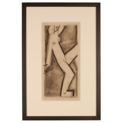German Expressionist Figure Drawing