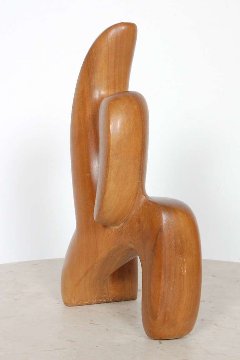 Mid-Century Modern Carroll Barnes (1906-1997) Abstract Sculpture